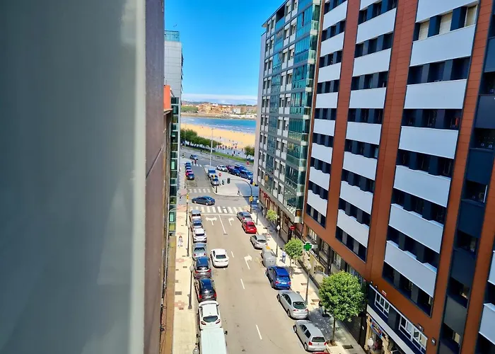 Precioso Piso Para 6 Personas En La Playa De San Lorenzo